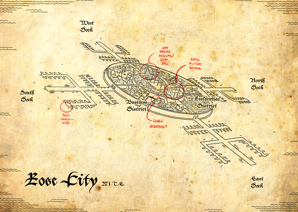 Rose City Map