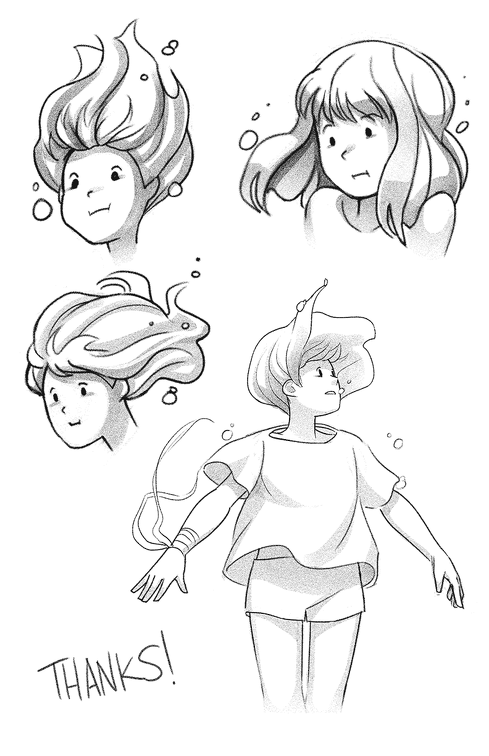 Underwater Drawing Tests