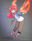 Luna - Fire Fairy